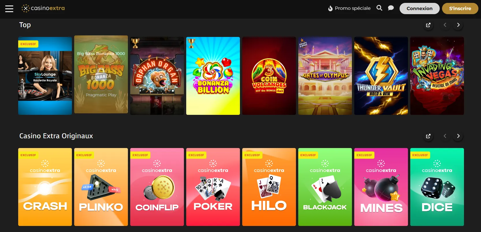 Top Site de Casino en Ligne Nouveau : Notre Sélection 2025 Top Site de Casino en Ligne Nouveau